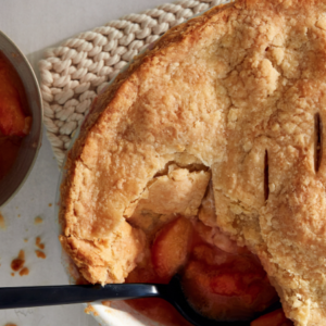 Brown Butter Peach Cobbler
